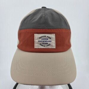 NWT Child Cottonon.com Alpine Fun Aspen Snowboard Team Kids Hat Cap Beige